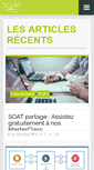 Mobile Screenshot of blog.soat.fr